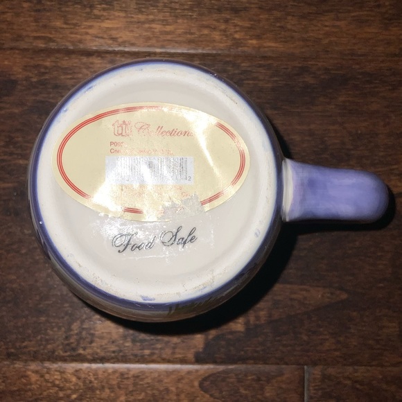 TII Collections Handcrafted Ceramic Lavender Coffee Mug Tea Cup - Picture 6 of 7